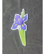 Iris Flower Sticker - $2.26 CAD