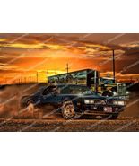 Smokey And The Bandit Original Art Print / Movie Poster / Trans Am / Ken... - $31.10+