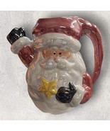 Santa Claus Pitcher Pourer Christmas Decoration Handle With Spout Holiday  - $248.84 MXN