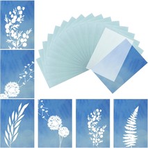Sun Print Paper Kit, 68&#39;&#39; Cyanotype Papers with 1pcs Acrylic Panel, High  - $371.81 MXN