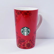 Starbucks Red &amp; White 2013 Christmas Holiday 16 fl. oz. Coffee Mug - £12.20 GBP