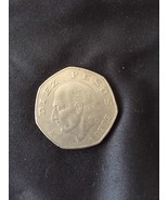 1979 Mexican Diez Pesos coin - with free 1975 cincuenta coin - £3.93 GBP