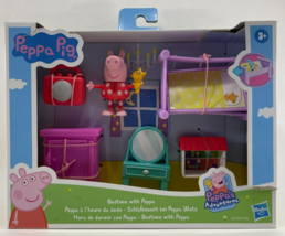 Peppa Pig - Peppa&#39;s Adventures Bedtime with Peppa Accessory Set - £19.97 GBP