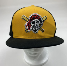 Pittsburg Pirates Baseball MLB Black Yellow CAP HAT NEW ERA New Fast Ship 7 1/2 - £11.25 GBP