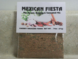 Mexican Fiesta Dip Mix (2 mixes)makes dips,spreads, cheeseballs &amp;salad d... - £9.86 GBP