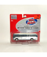 Mini Metal 1:87 HO Scale Greyhound Bus Los Angeles GMC PD 4103 32102 Die... - $37.99