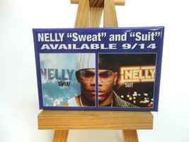 Nelly Sweat Suit Pin Button Promo Release Sept 14 2004 Hip Hop Music Adv... - £3.76 GBP