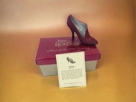 JUST THE RIGHT SHOE Pastiche #25048 Collectable Shoe Figurine COA Burgandy - $11.26