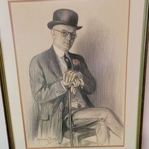 Graziella Jacoby (American/Czech, 1885-1980) pencil drawing of a gentleman - £254.20 GBP