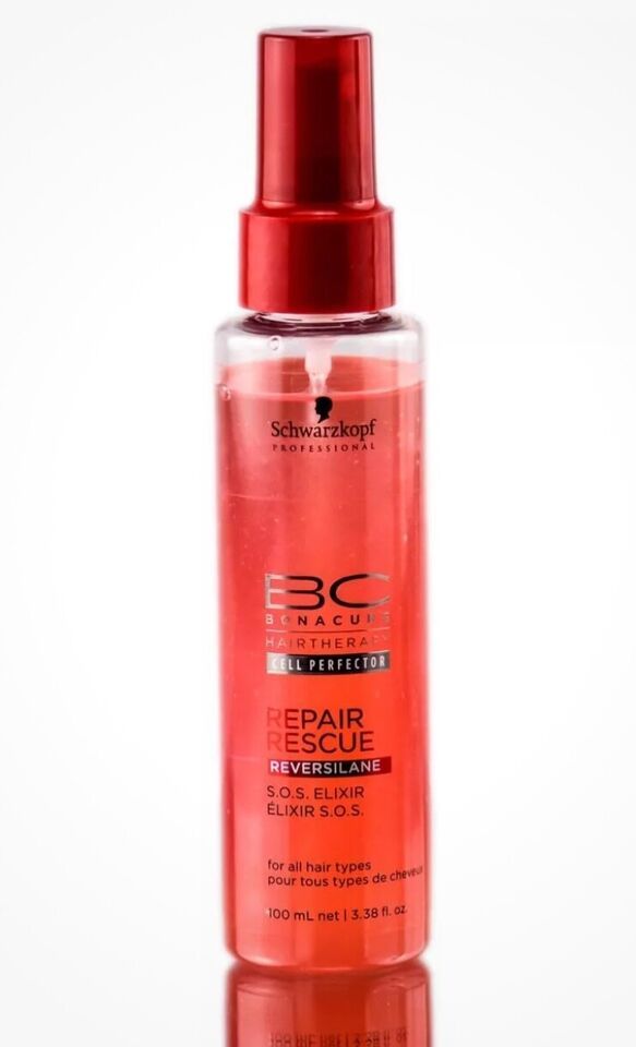 Schwarzkopf BC Hair Therapy Cell Perfector Repair Rescue SOS Elixir / 3.... - $30.59