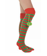 Holiday Elf Boot Socks Knit Christmas Socks New One Size - $15.99