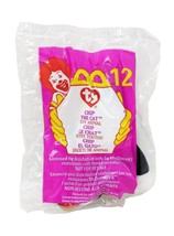 McDonald’s 1999 Ty Teenie Beanie Babies #12 Chip The Cat Plush Toy - $166.60 MXN