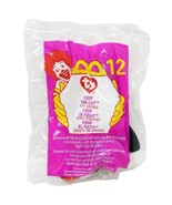 McDonald’s 1999 Ty Teenie Beanie Babies #12 Chip The Cat Plush Toy - $8.90