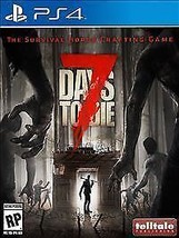 7 Days to Die Sony PlayStation 4 Complete Game Disc Original Case Artwork VG CIB - £17.54 GBP