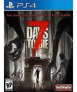 7 Days to Die Sony PlayStation 4 Complete Game Disc Original Case Artwor... - £17.53 GBP