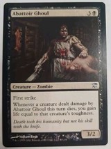 MTG Magic The Gathering Card Abattoir Ghoul Creature Zombie Black Innist... - $4.80