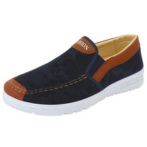 2023 Hot Sale Cheap Men Loafers Comfortable Soft Black Men Casual Shoes Lightwei - £52.66 GBP