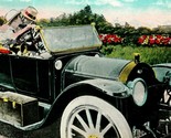 Vtg Postcard 1910s Automobile Comic Series - We&#39;re Having a Fine Tour Un... - $4.42