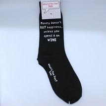 What&#39;d You Say? Socks - Money Doesn&#39;t Buy Happiness - Unisex - $6.79