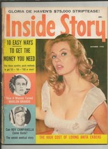 ORIGINAL Vintage October 1958 Inside Story Magazine Anita Ekberg /detach... - £23.73 GBP