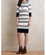 NWT $168 Anthropologie Index Sweater Dress MEDIUM SMALL Grey Dolan Women’s - $458.95 MXN