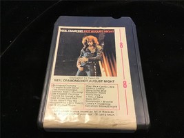 8 Track Tape Diamond, Neil 1972 Hot August Night White Case - £3.91 GBP
