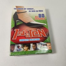 1st and Ten 10 Complete Series Collection 6 Discs 80 Episodes DVD HBO - $10.44