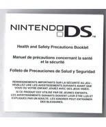 Nintendo DS Health and Safety Precautions Instruction Manual only - $92.69 MXN