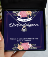 Electrical engineer Necklace, Unique Retirement Jewelery Gift features .... - £40.02 GBP