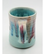 Sand Dollar Ceramic Mug, 16 oz Mug, Glazed, Pottery Mug, Coffee Mug RARE  - £34.80 GBP