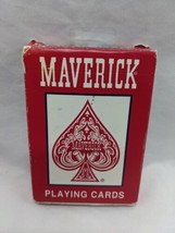 Red Maverick Poker Size Playing Cards Hoyle Products - £4.87 GBP