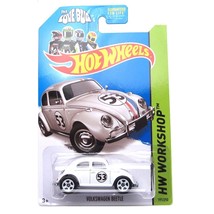 Hot Wheels 2014, Volkswagen Beetle. Herbie The Love Bug. HW Workshop 191/250. 1: - £21.53 GBP