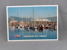 Vintage Postcard - False Creek Yacht Basin Vancouver - Natural Color Pro... - $15.00