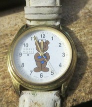 Vintage quartz Nurse Mates brand military time Bear pictured - $9.49