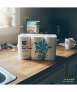 Ultra-Strong 100% Recycled Toilet Paper, 6 Double Rolls = 12 Regular Rol... - $19.31 CAD