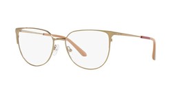 Armani Exchange Eyeglasses AX1058 6110 54mm Shiny Pale Gold / Demo Lens - $64.95