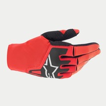 Alpinestars 2023 Techstar Mars Red Black Adult Race Gloves MX Motocross Racing - £35.35 GBP