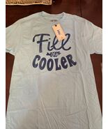 reel obsession mens S teal tshirt fill the cooler - €23,78 EUR