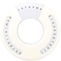We R Memory Keepers Small 0.375 inches Sans Serif Font Wheel - Label It - £14.75 GBP