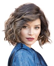 Belle of Hope ADELINE Lace Front Synthetic Wig by Rene of Paris, 5PC Bun... - £223.31 GBP+