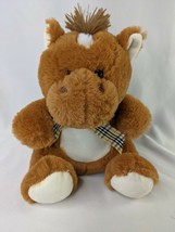 Kellytoy Brown Horse Plush 9 Inch 2019 Stuffed Animal Toy - £8.40 GBP