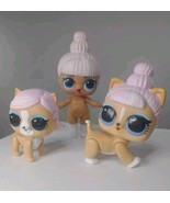 LOL Surprise Uptown Girl Pink White Hair Pets Yuppy Puppy and Uptown Kitty - $10.69 CAD