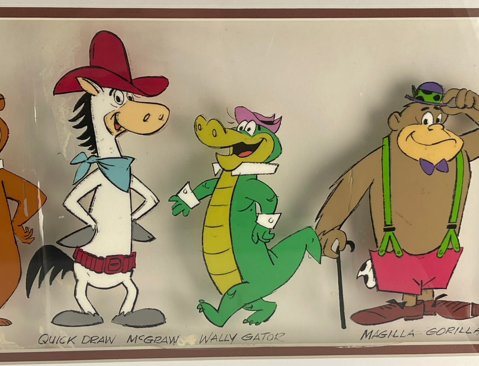 "Yogi Bear" Hanna-Barbera 1973 "Grand Relationship" Production Animation Cell... Item image 10