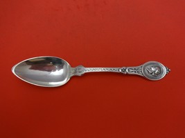 Medallion Coin by Kidney &amp; Johnson Coin Silver Teaspoon 6&quot; - £69.30 GBP