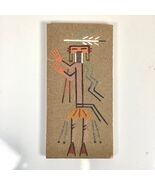 Sand Art Painting Thunder Bird Kachina Signed Tina Willie Native America... - $19.00