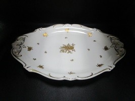 &quot;Weimar&quot; Germany fine bone china Katarina pattern oval tray c1940s - $74.25