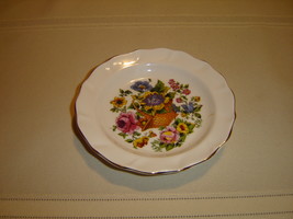 Duchess Bone China pink yellow blue saucer VGU - £3.98 GBP