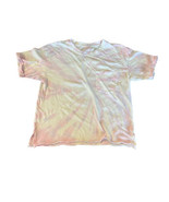 American Eagle Women’s Short Sleeve Pink &amp; White Tie Dye w Pocket Size S... - £7.74 GBP