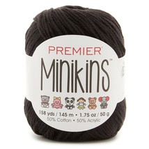 Premier Yarns Minikins Yarn-Black - £15.73 GBP