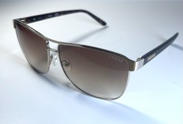 NEW GUESS Large Gold GUF 255 Logo  Unisex Sunglasses + Case - €34,56 EUR